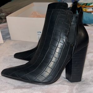 Just fab booties brand NEW